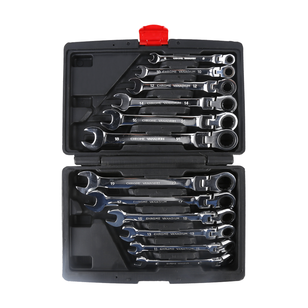 GEARWRENCH Clé à Cliquet 90 Dents 12 Points Stubby Flex 3/8