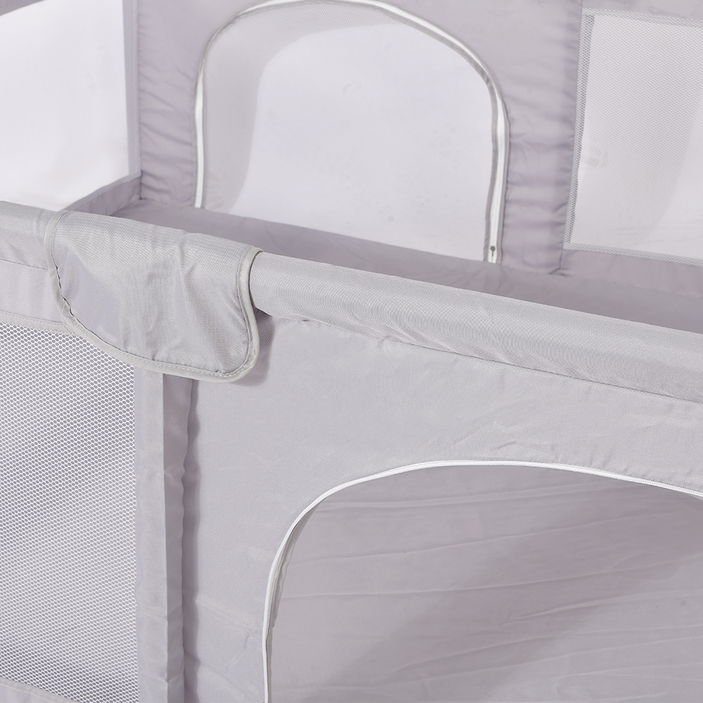 Anneau Parc Bébé,6PCS Crochet Parc Bebe, Multicolore Entraînement à L'équilibre, Aider Bébé à Se